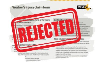 What to do if your WorkCover claim is rejected in Victoria