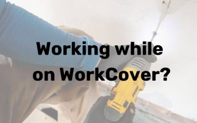 Can you work while on WorkCover?
