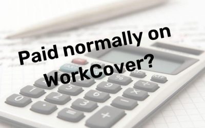 Do I get paid normally on WorkCover?