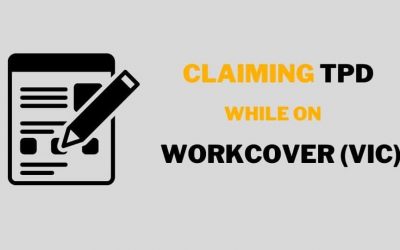Claiming TPD while on WorkCover