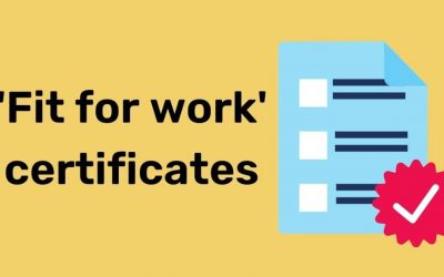 Fit for work certificates – what you need to know