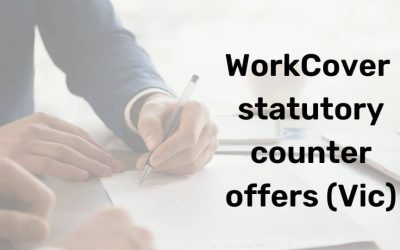 All about WorkCover statutory counter offers