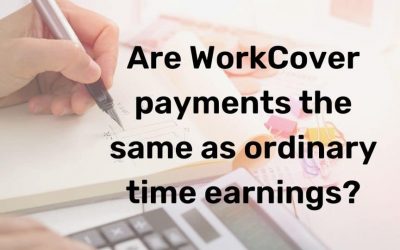 Is WorkCover ordinary time earnings?