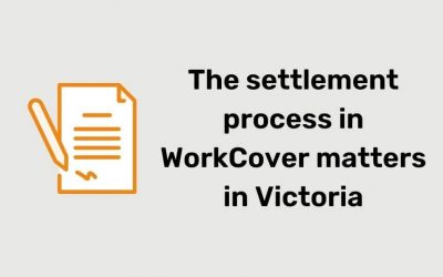 The WorkCover settlement process