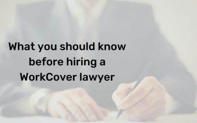 WorkCover lawyers