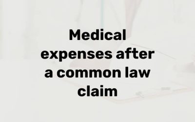 Workcover medical expenses after common law