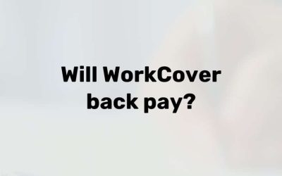 Does WorkCover back pay?