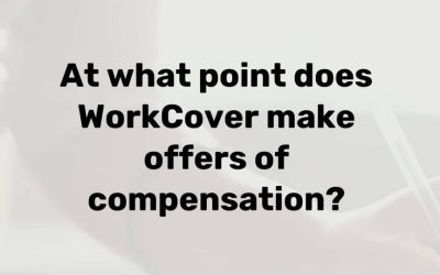 When does WorkCover offer compensation?