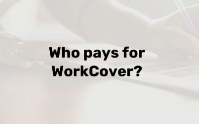 Who pays for workers compensation (WorkCover) in Victoria?