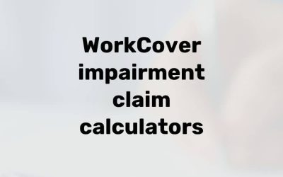 Whole person impairment compensation calculator